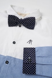 Angel & Rocket White Bow Tie Carlton Shirt - Image 5 of 5
