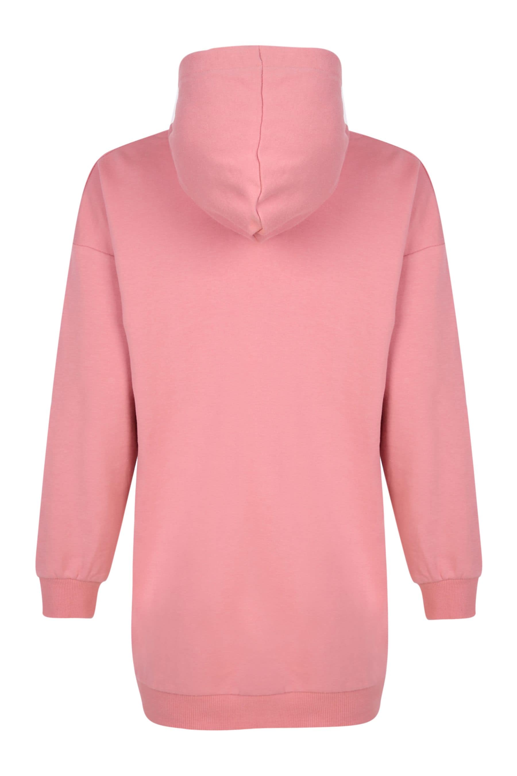Pink oversized hoodie dress 2025
