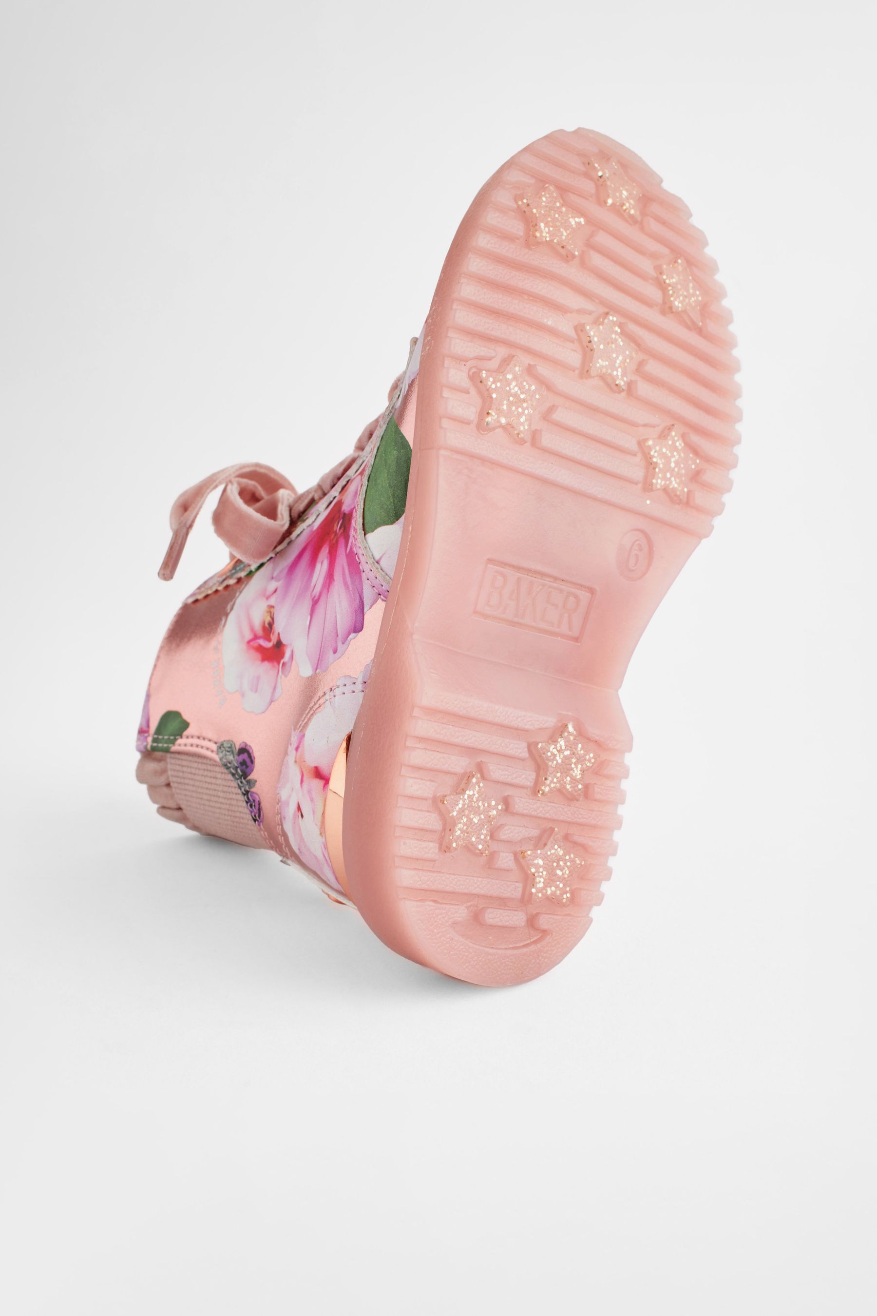 Ted baker floral blossom print trainers top