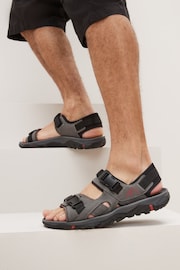 Grey Sports Sandals - Image 1 of 5