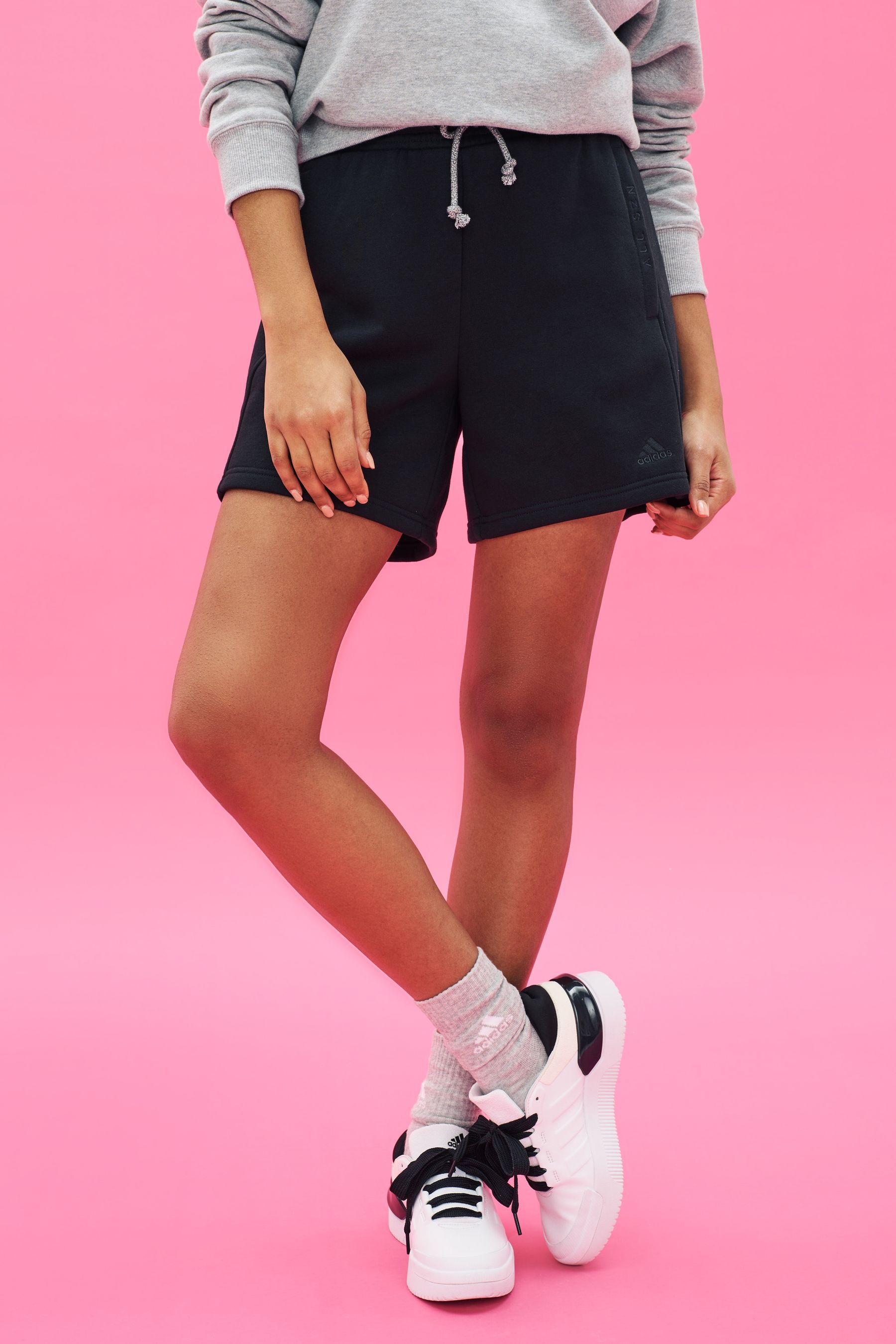 Buy adidas Black Sportswear All Szn Fleece Shorts from the Next UK online shop