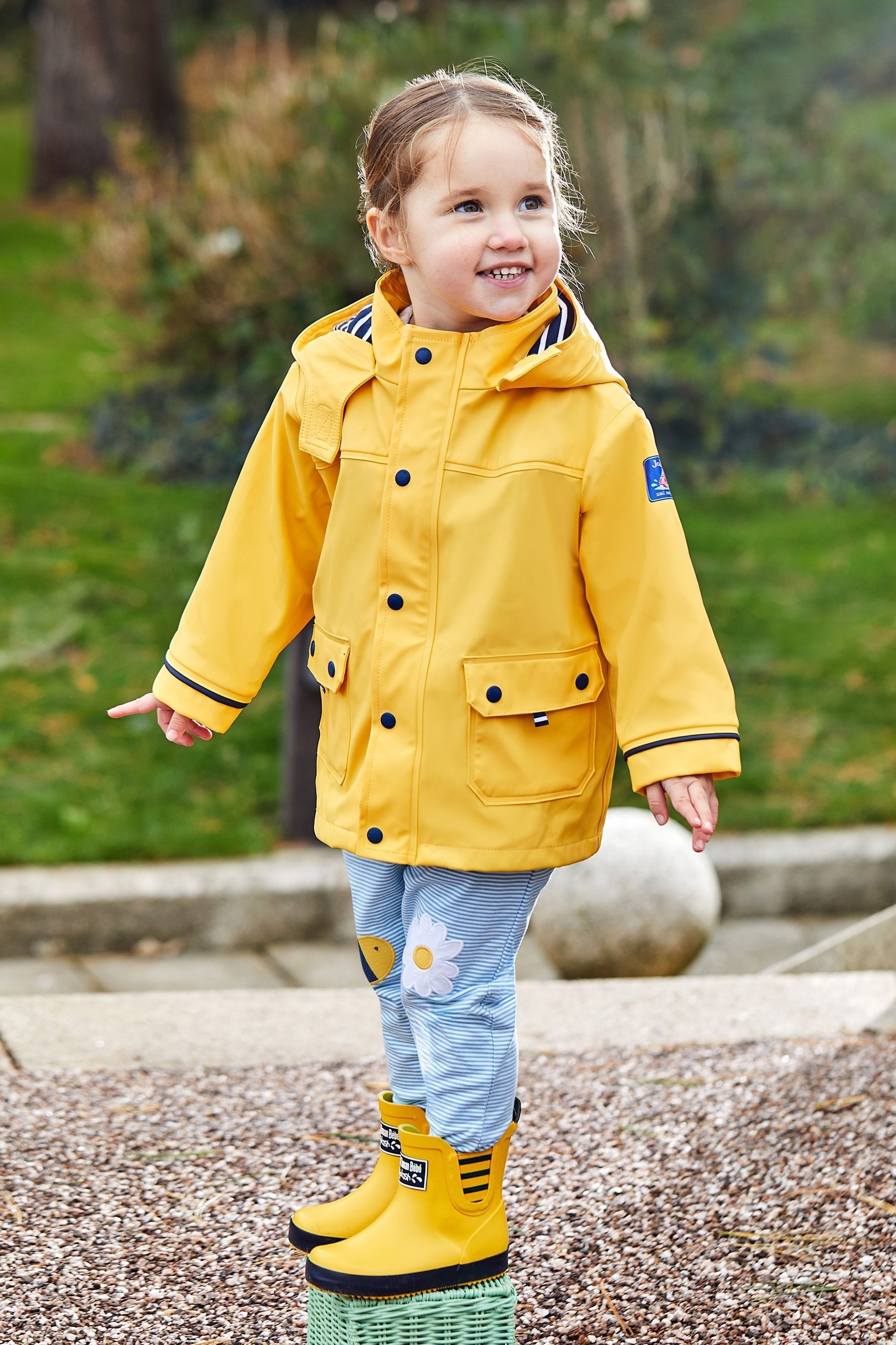 Buy JoJo Maman Bebe Mustard Yellow Waterproof Fisherman s Jacket from the Next UK online shop