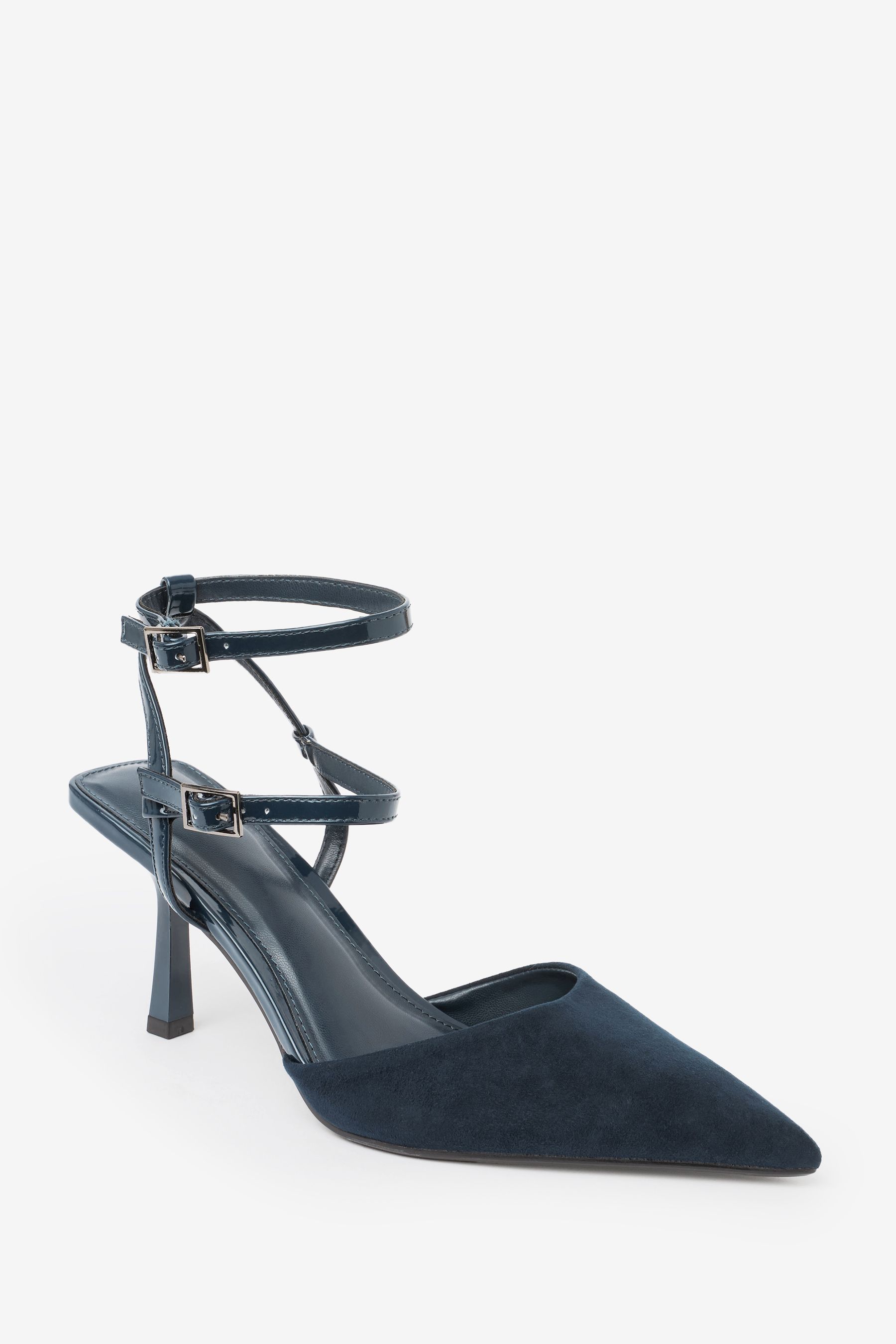 Navy blue mary jane heels hot sale