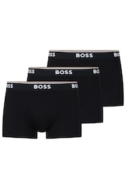 BOSS Dark Black Chrome Power Boxer 3 Pack - Image 2 of 9