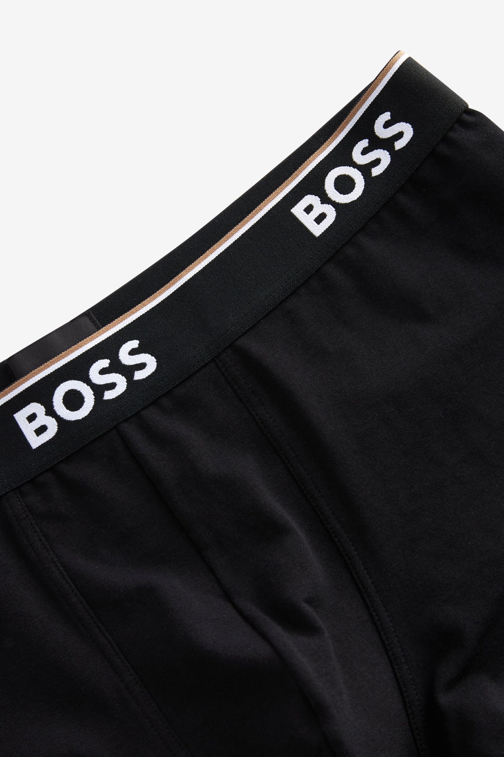 BOSS Dark Black Chrome Power Boxer 3 Pack - Image 5 of 9