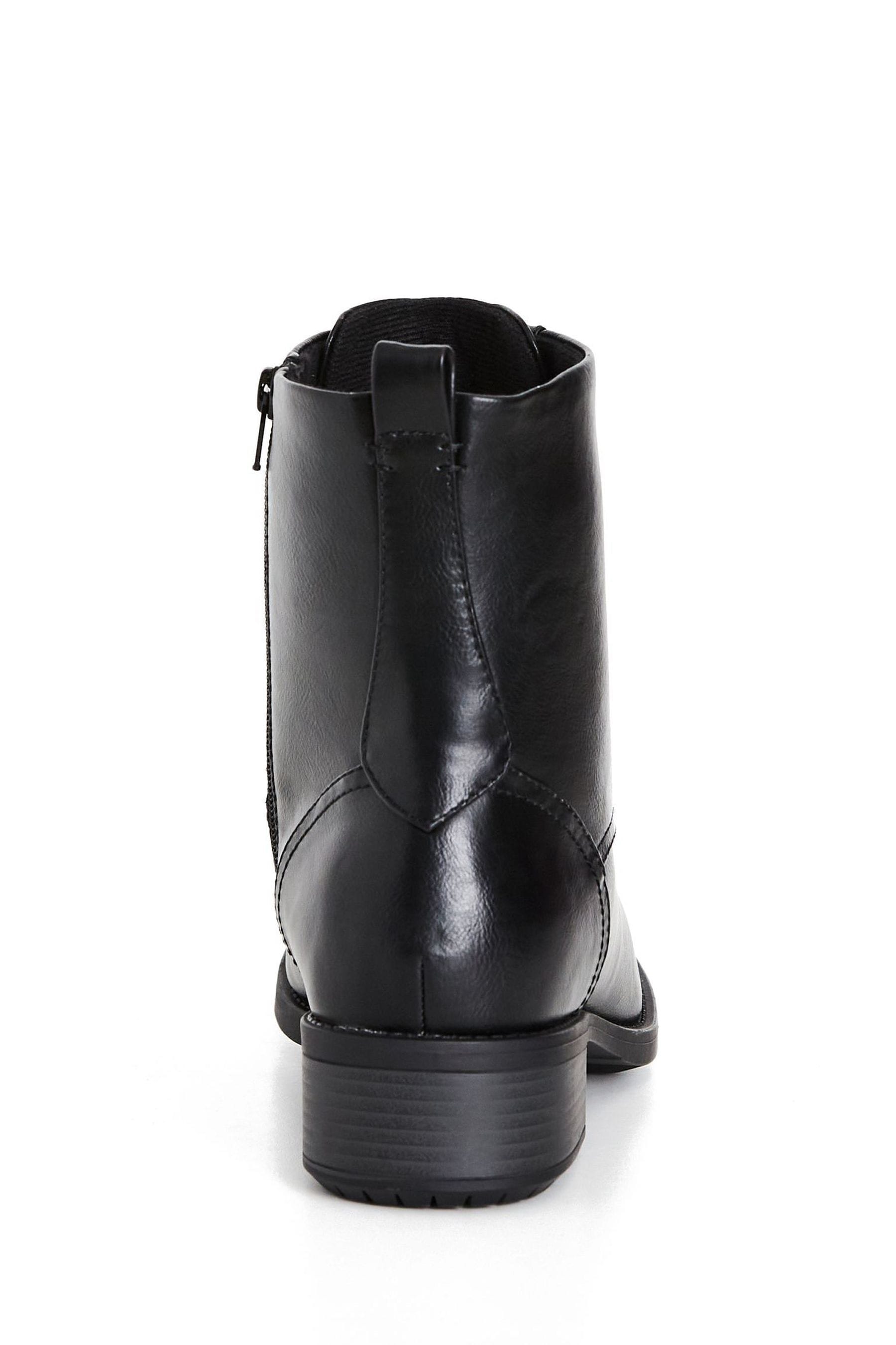 Evans boots wide sales