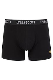 Lyle & Scott Miller Underwear Black Trunks 5 Pack - Image 2 of 2