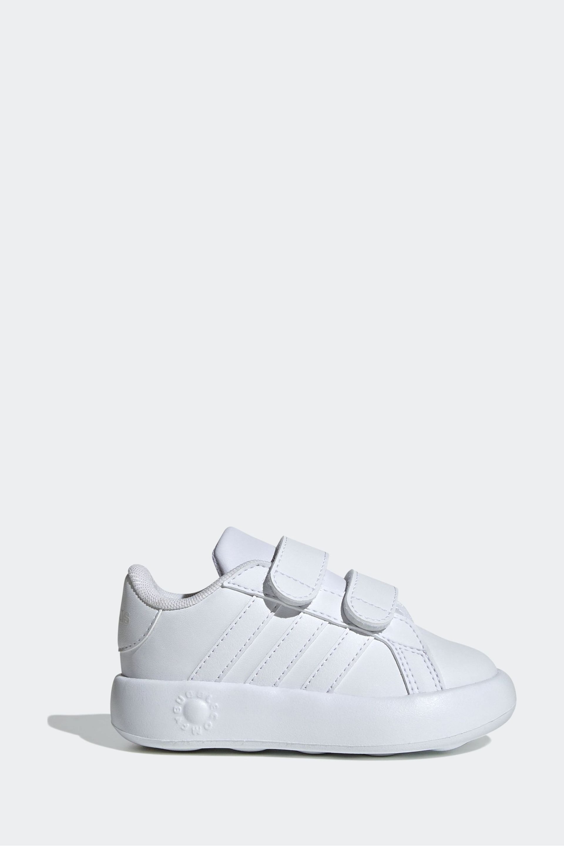 adidas White Kids Grand Court 2.0 Shoes - Image 1 of 8