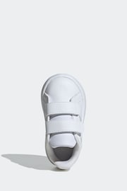 adidas White Kids Grand Court 2.0 Shoes - Image 5 of 8
