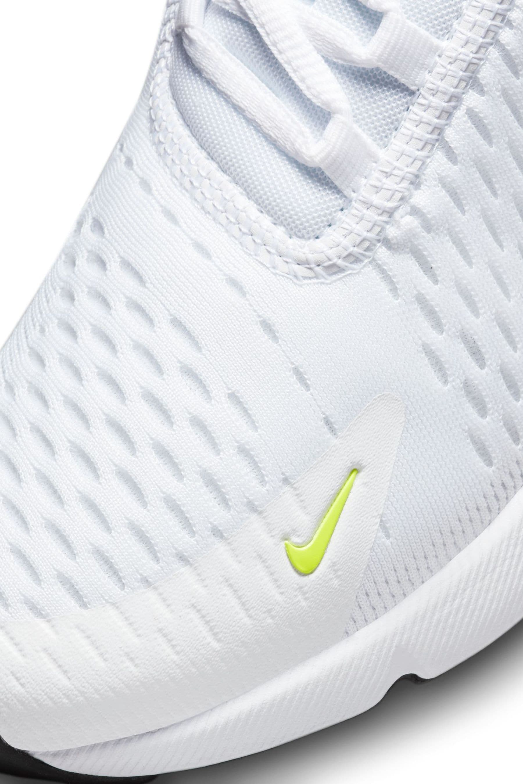 Buy Nike White Coral Air Max 270 Trainers from Next Luxembourg