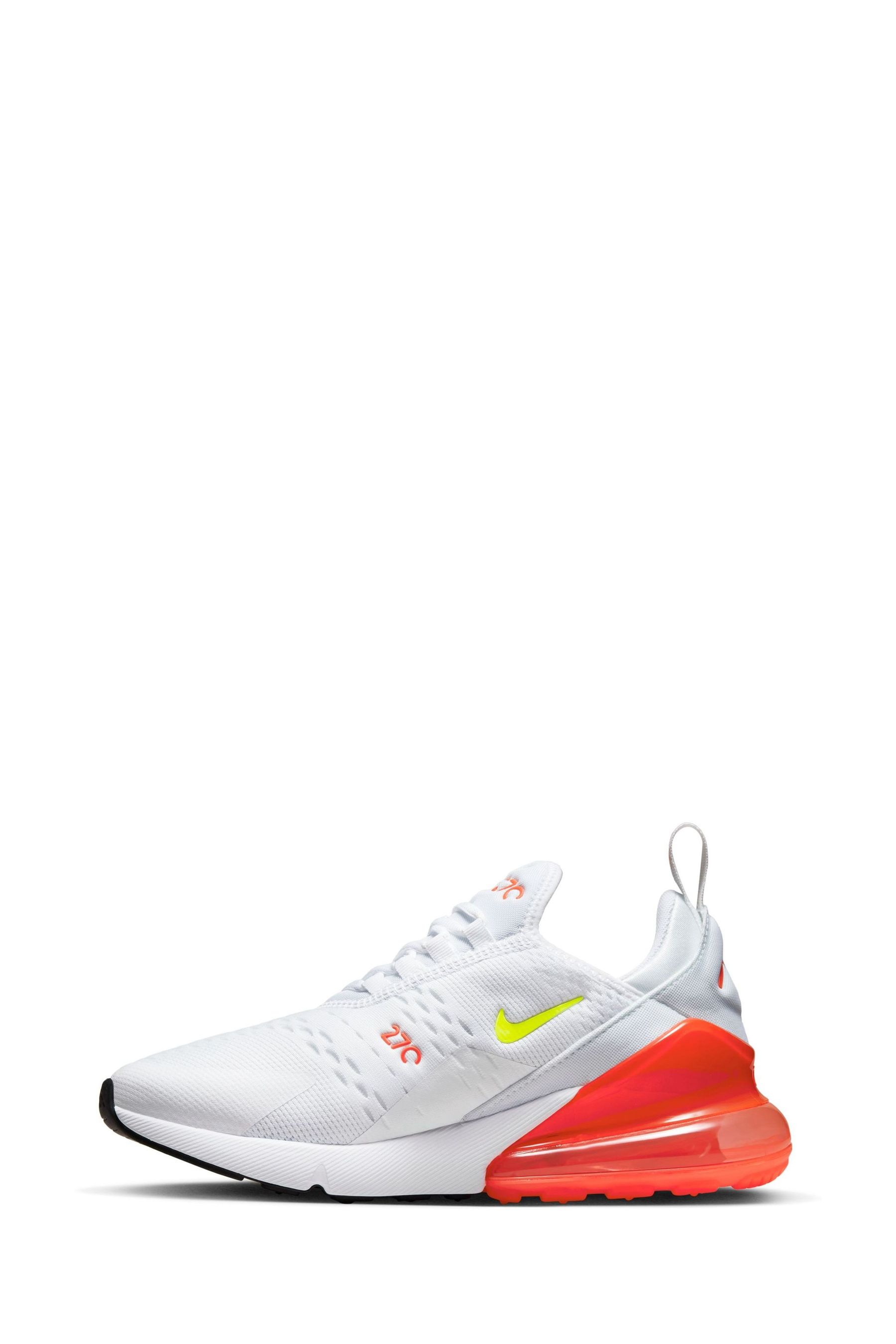 Acheter Blanc Corail Nike Air Max 270 Trainers from Next Belgium