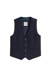 Paul Smith Junior Boys Smart Navy Waistcoat - Image 4 of 8