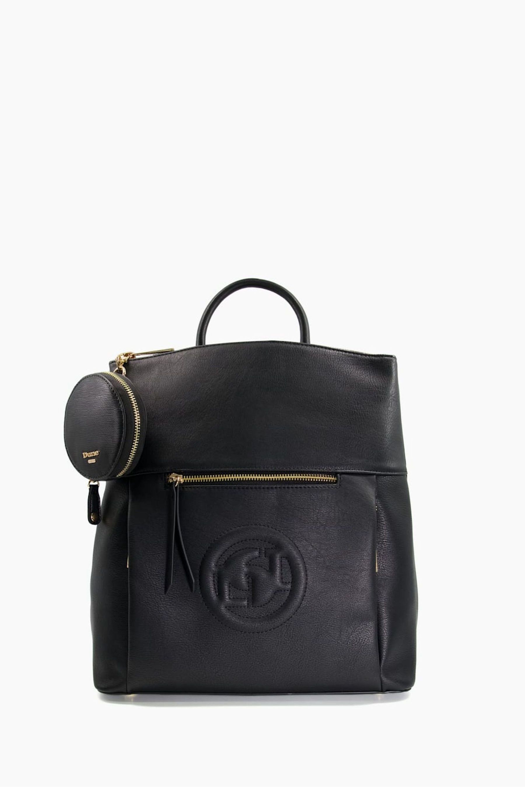 Buy Dune London Black Dashmore Large Logo Backpack from Next Luxembourg