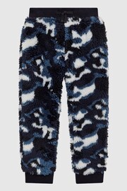 Reiss Blue Camo Deacon Junior Fleece Joggers - Image 2 of 7