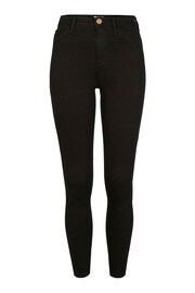 River Island Black Mid Rise Super Skinny Jeans - Image 5 of 6