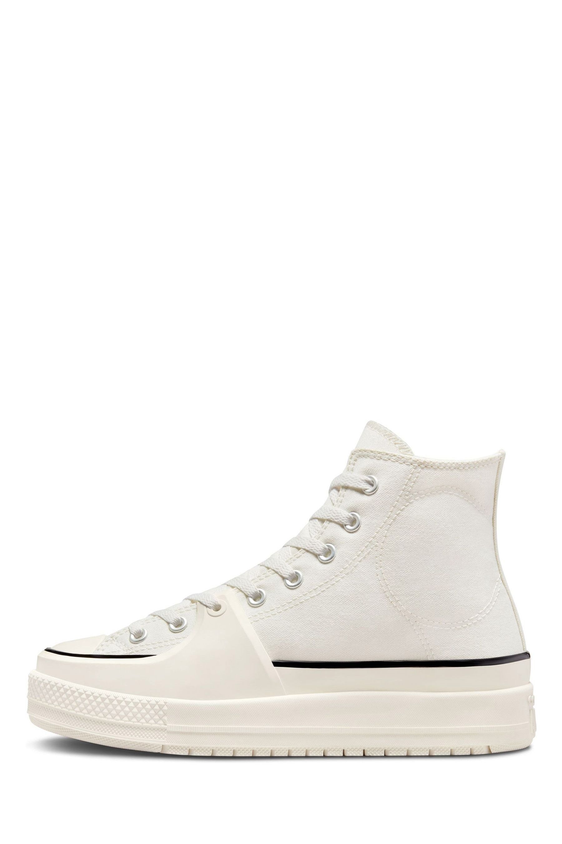 Buy Converse White Chuck Taylor Construct Trainers from Next Luxembourg