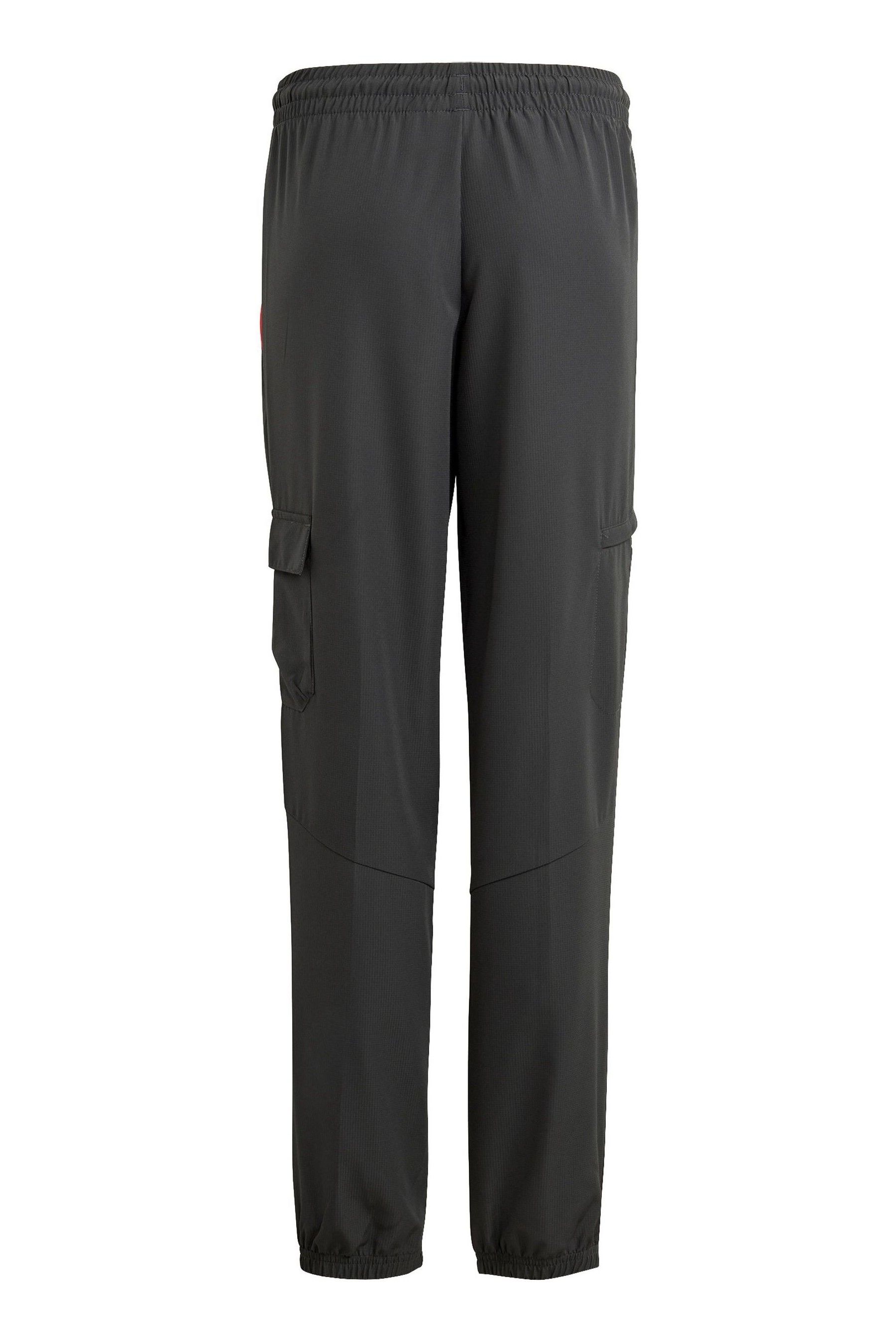 Buy adidas Grey Junior City Escape Casual Woven Cargo Pocket Joggers from Next Luxembourg