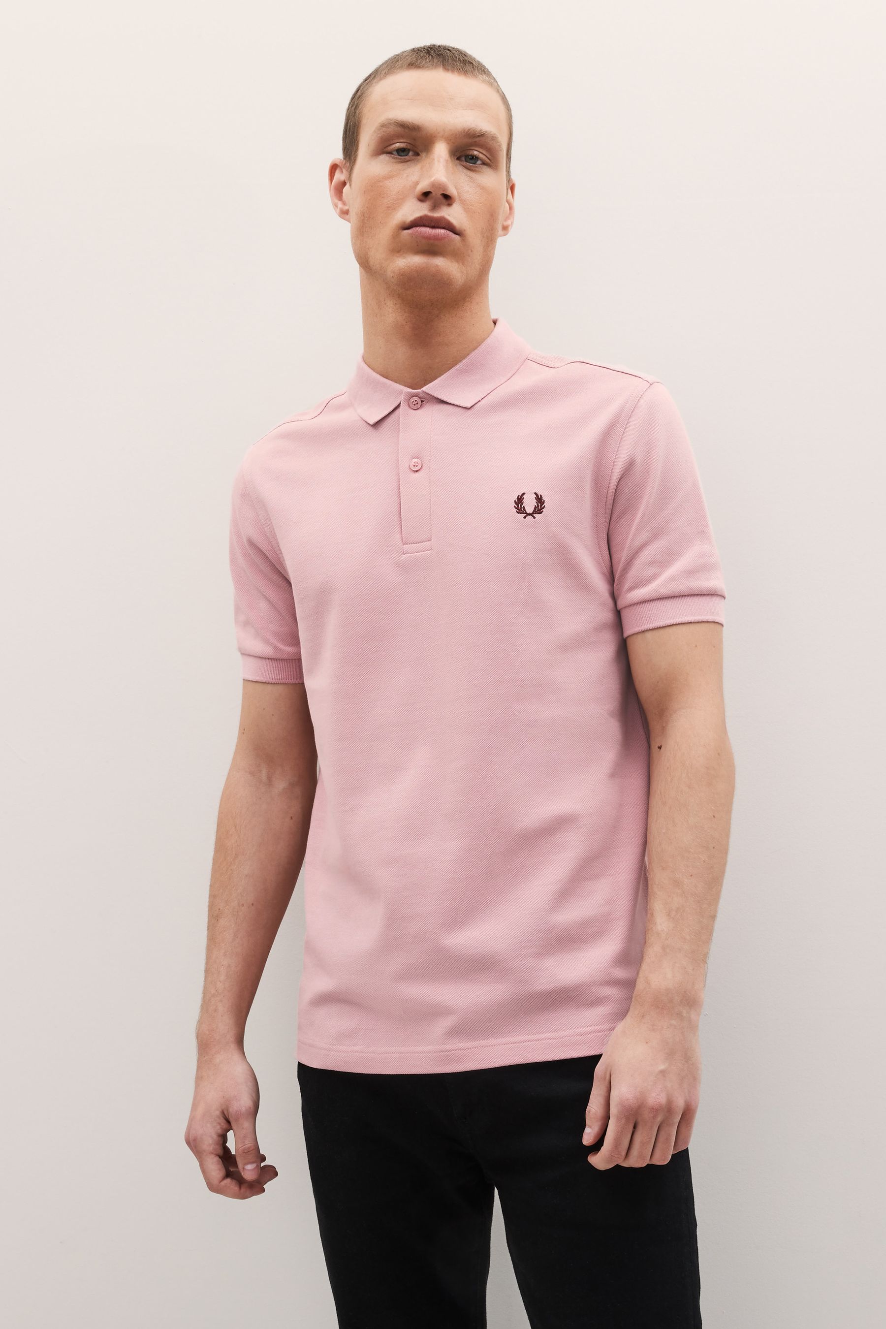 Buy Fred Perry Plain Polo Shirt from Next Luxembourg