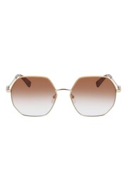 Longchamp Gold Sunglasses - Image 2 of 6