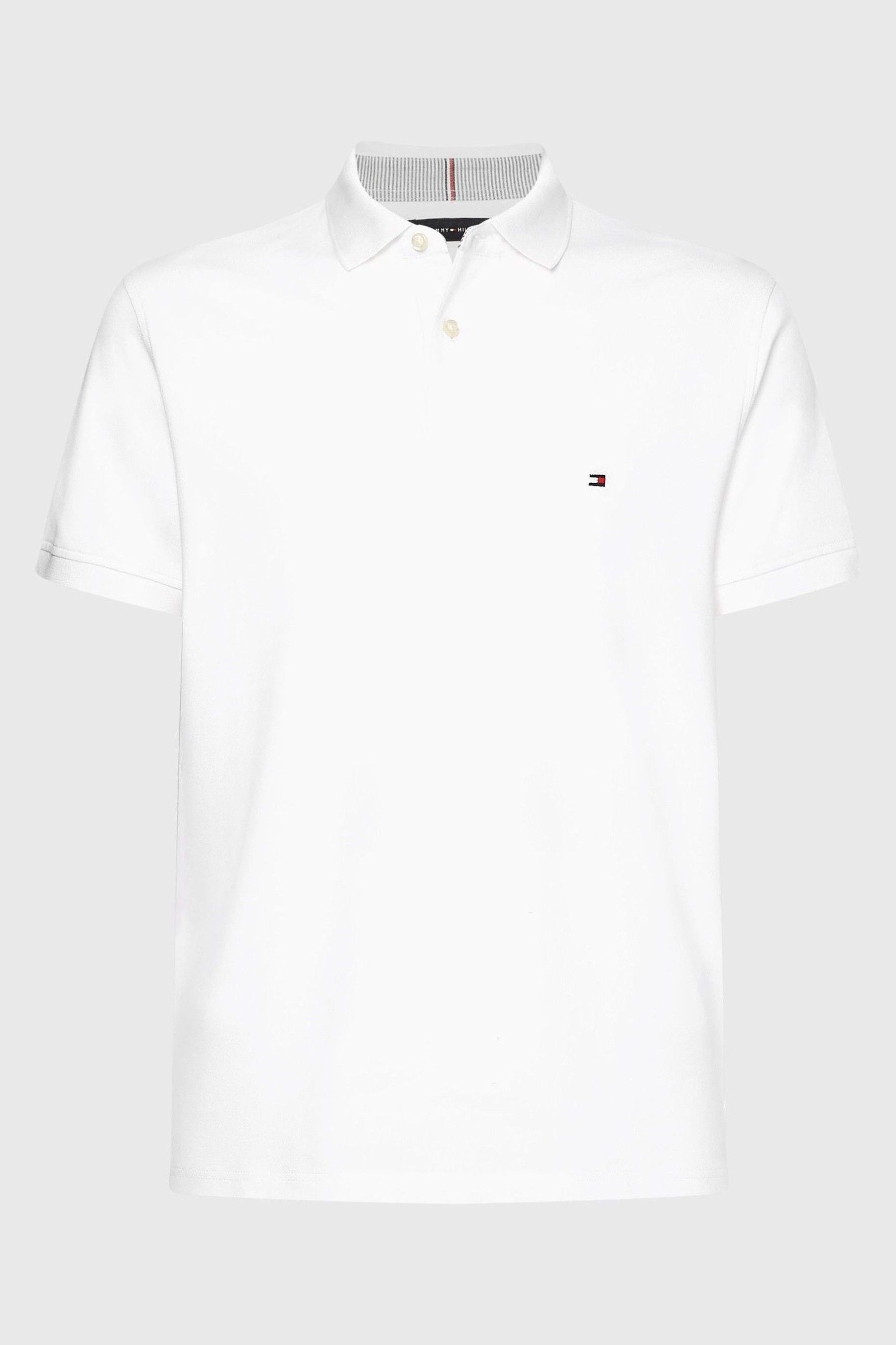 Tommy Hilfiger White 1985 Regular Fit Polo Shirt