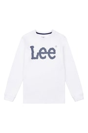 Lee Boys Classic Wobbly Long Sleeve T-Shirt - Image 5 of 5