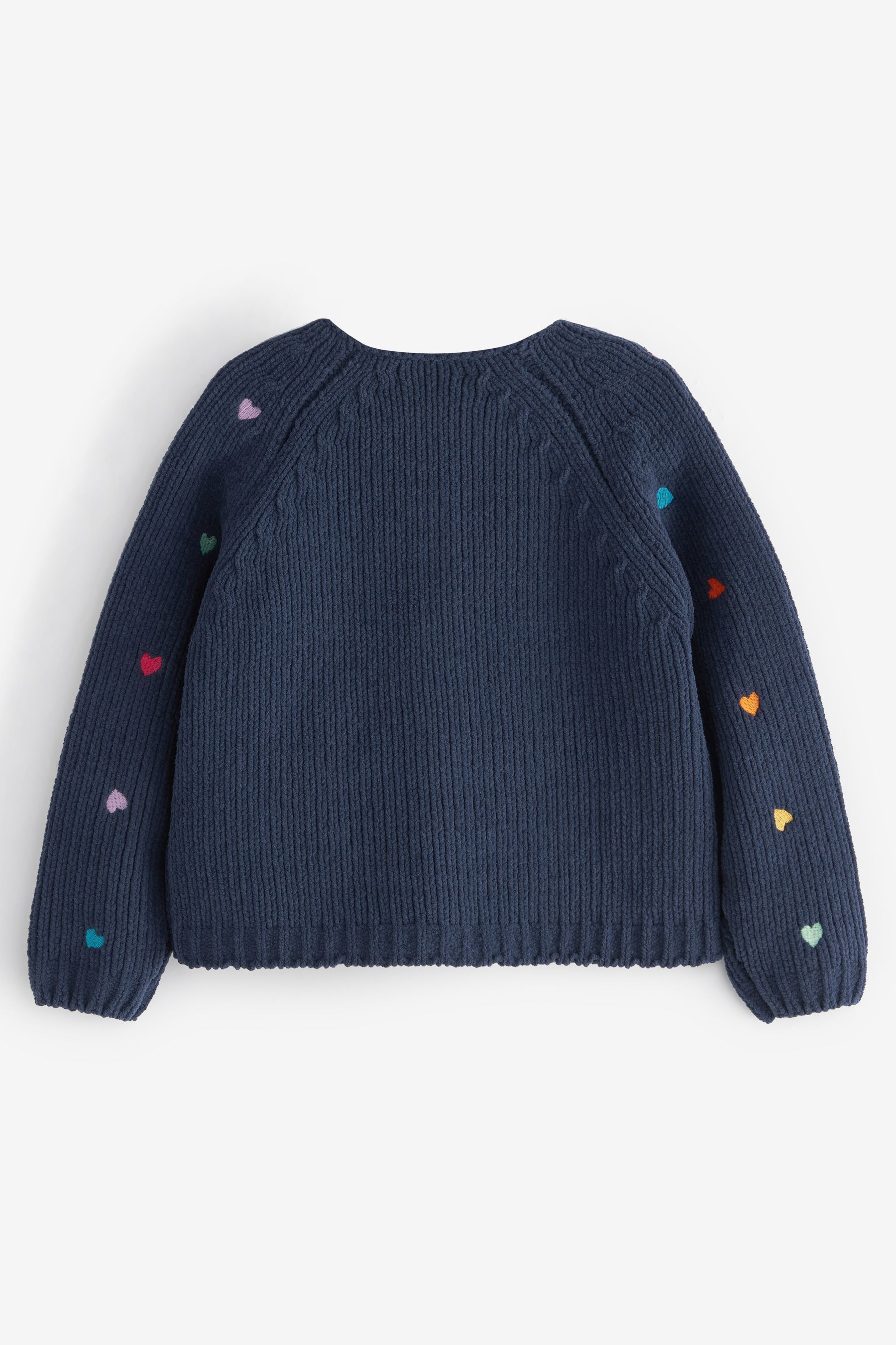 Buy Navy Heart Cardigan 3mths 7yrs from Next Luxembourg