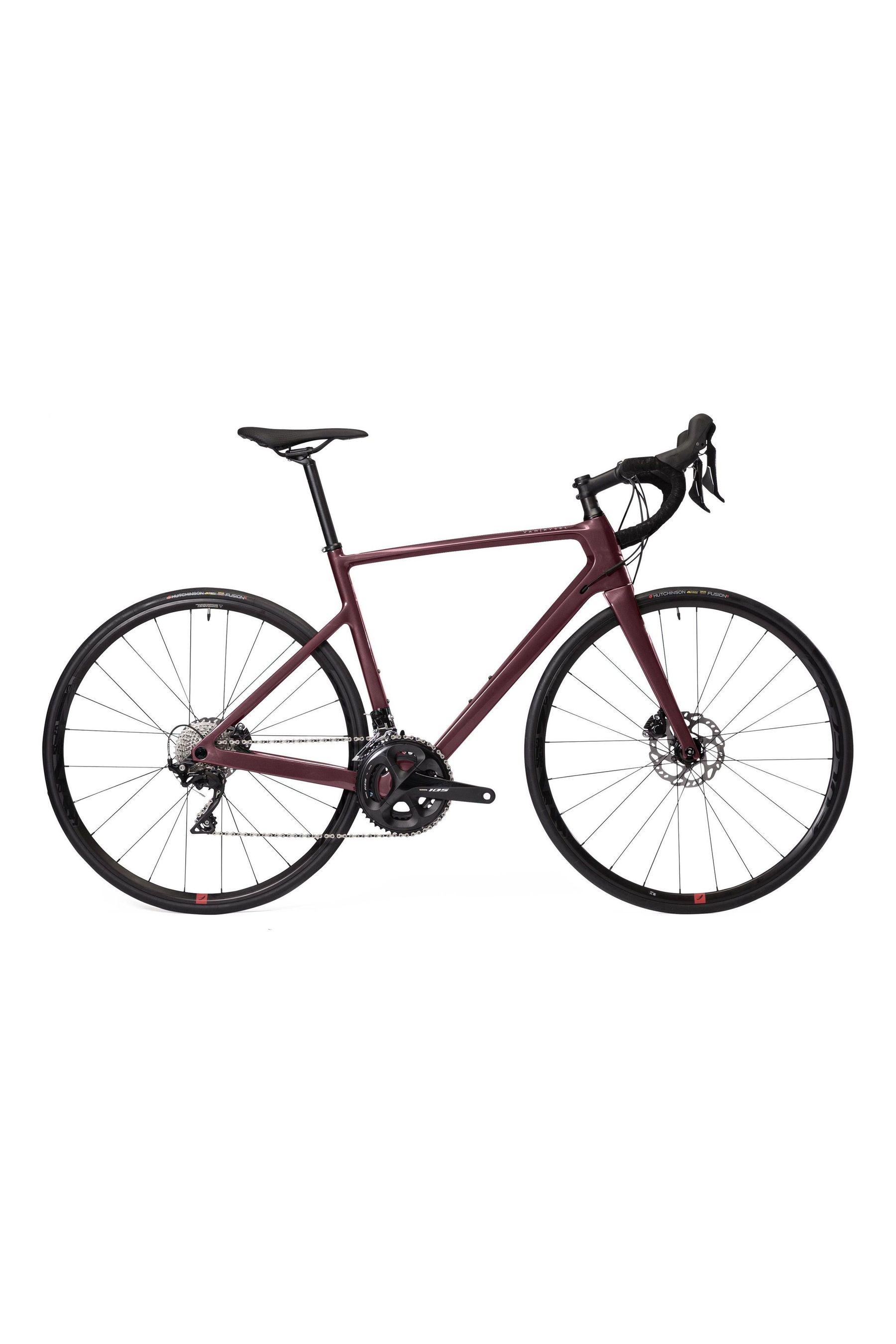 Buy Decathlon Womens Red Van Rysel EDR Carbon Disc 105 Size M Road Bike from the Next UK online shop