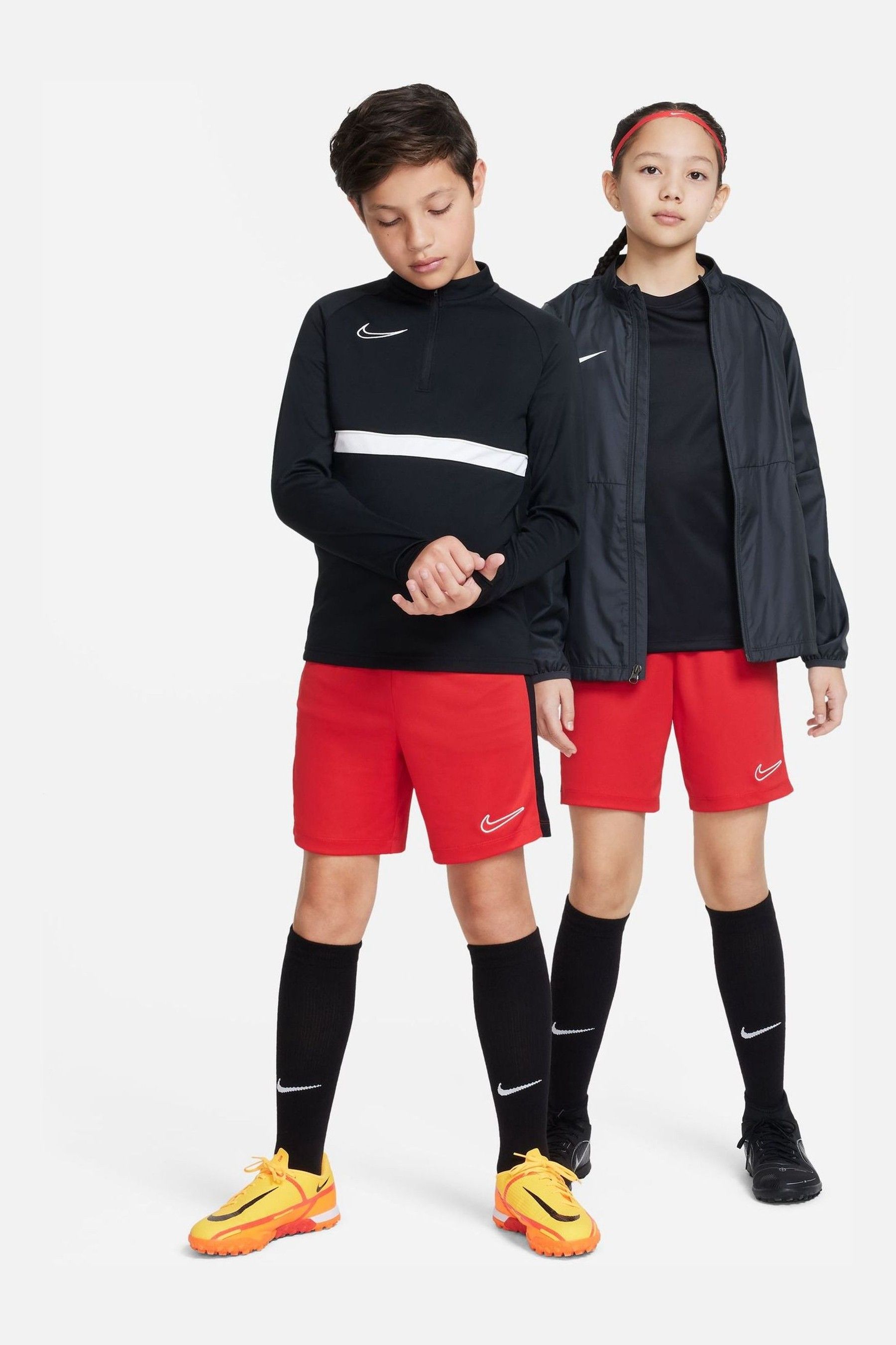 Red dri fit shorts shop