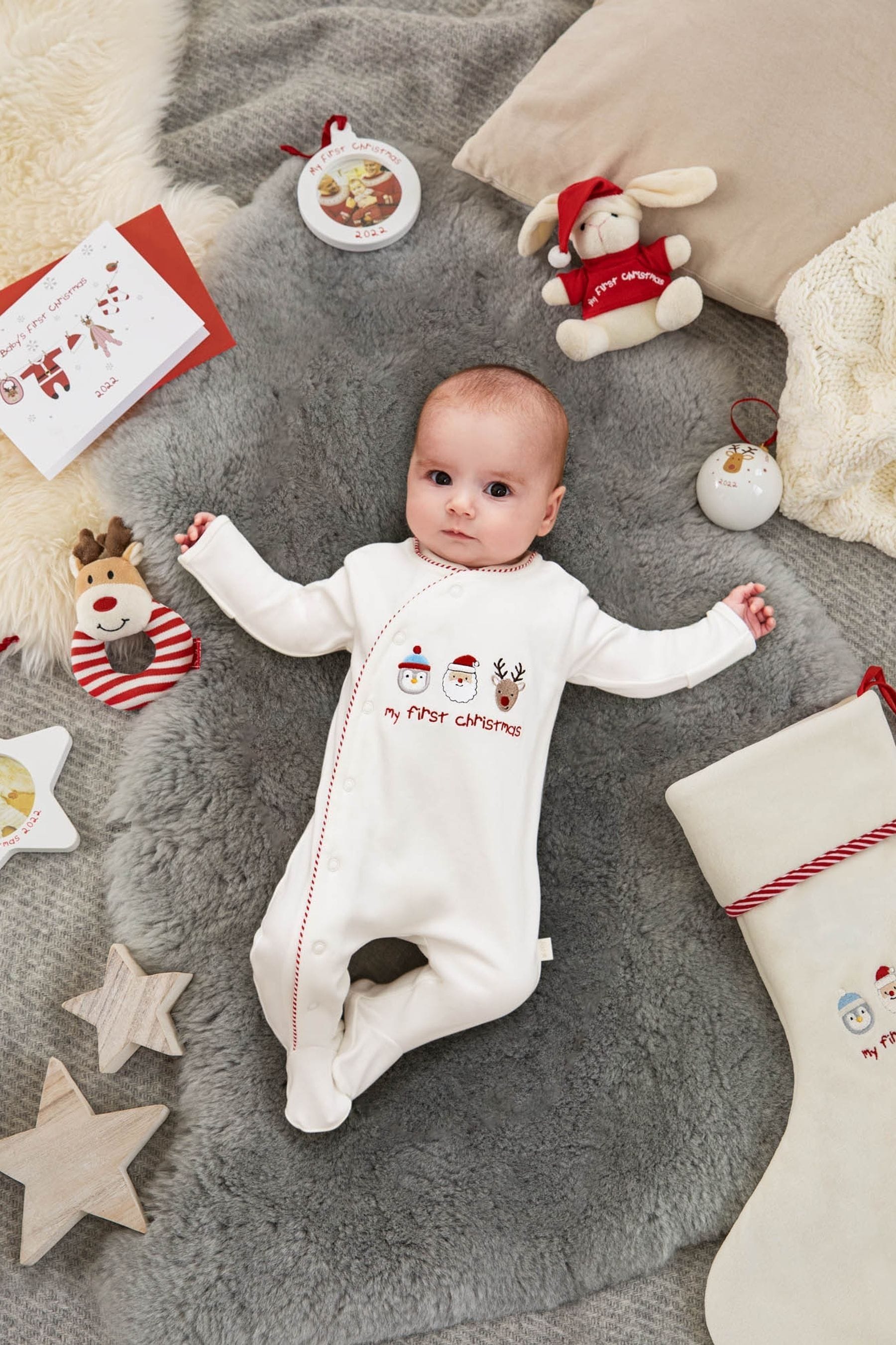My first xmas baby boy outfit online