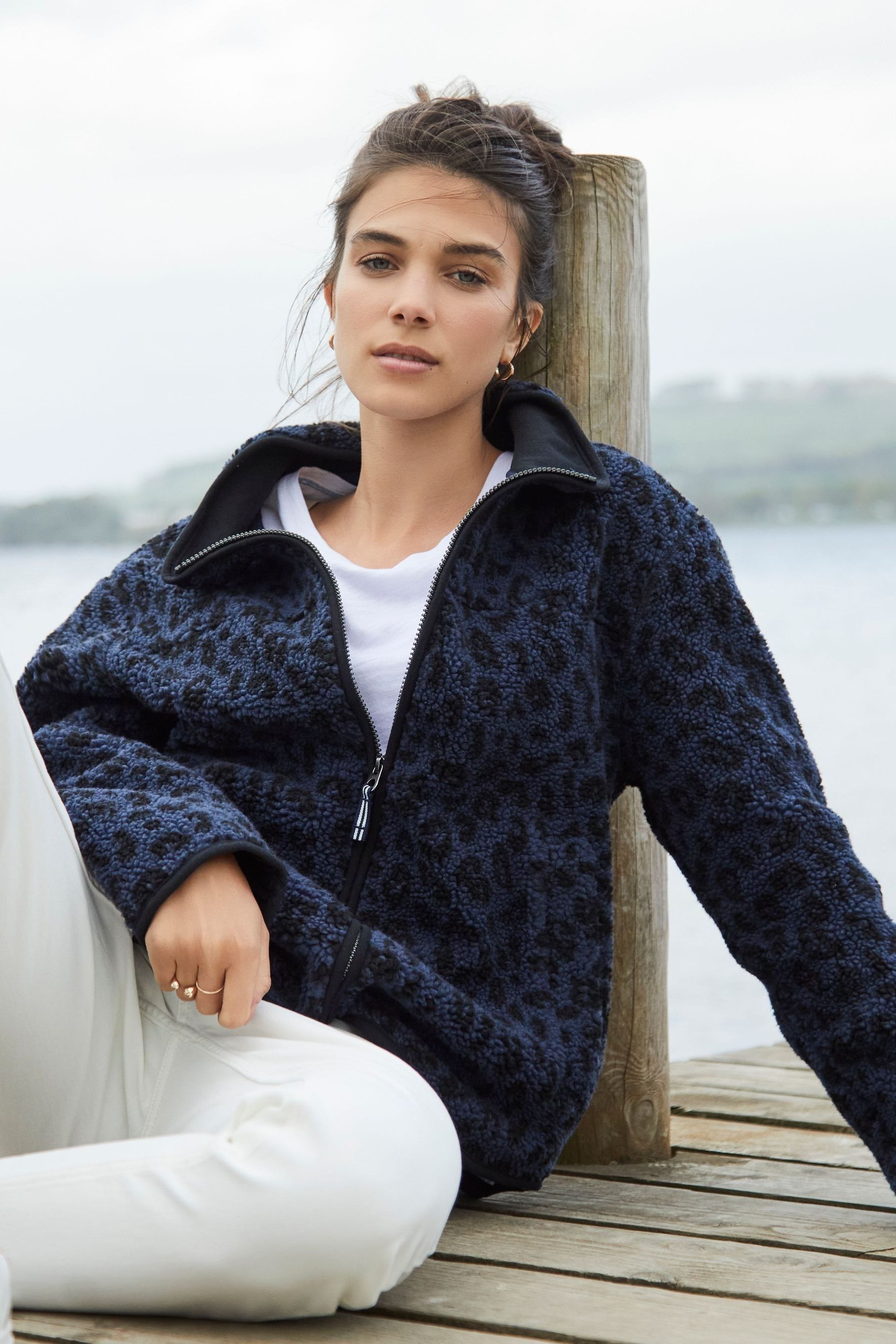 Fleece animal jacket hot sale