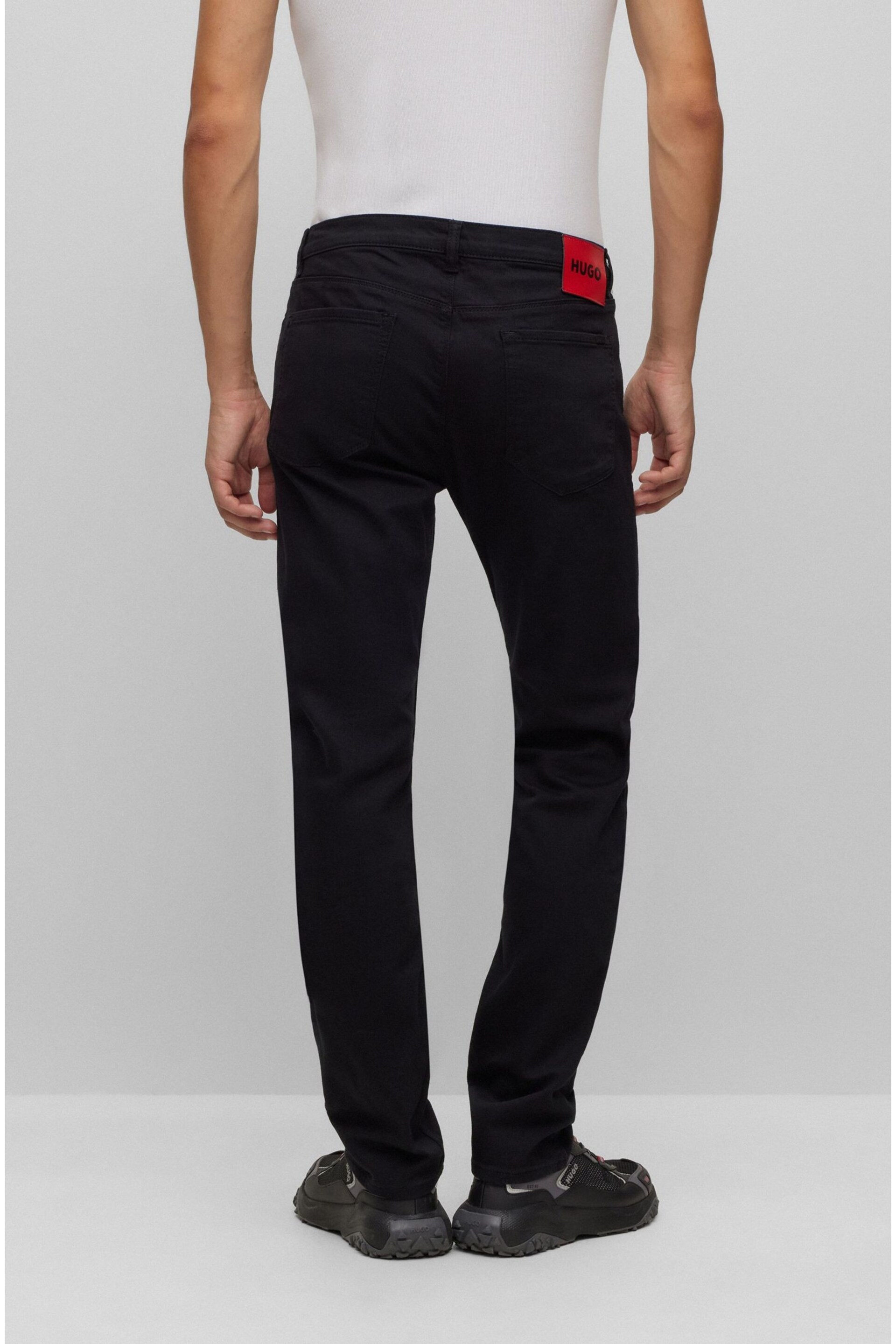 HUGO Slim Fit Comfort Stretch Denim Jeans - Image 2 of 8