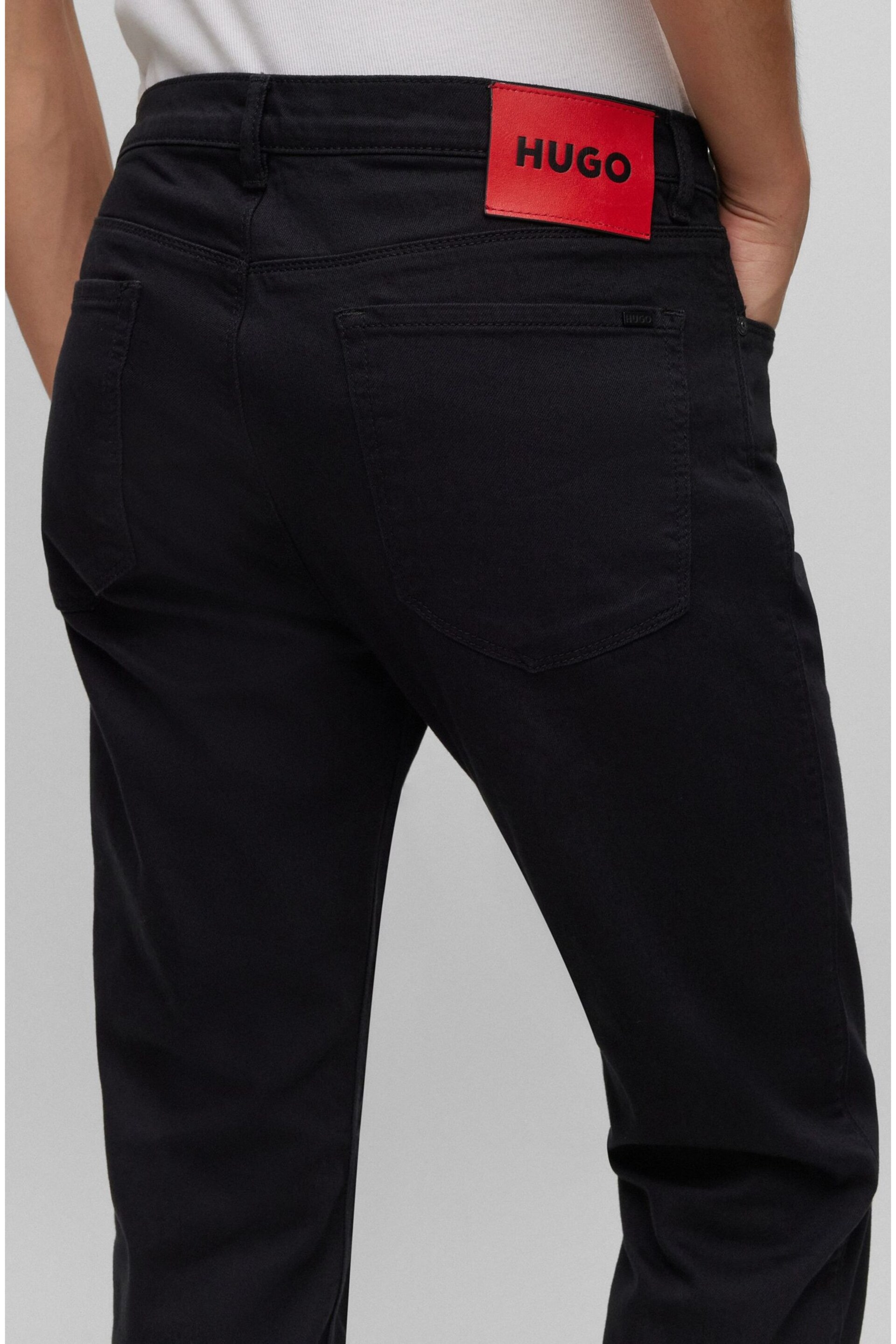 HUGO Slim Fit Comfort Stretch Denim Jeans - Image 7 of 8