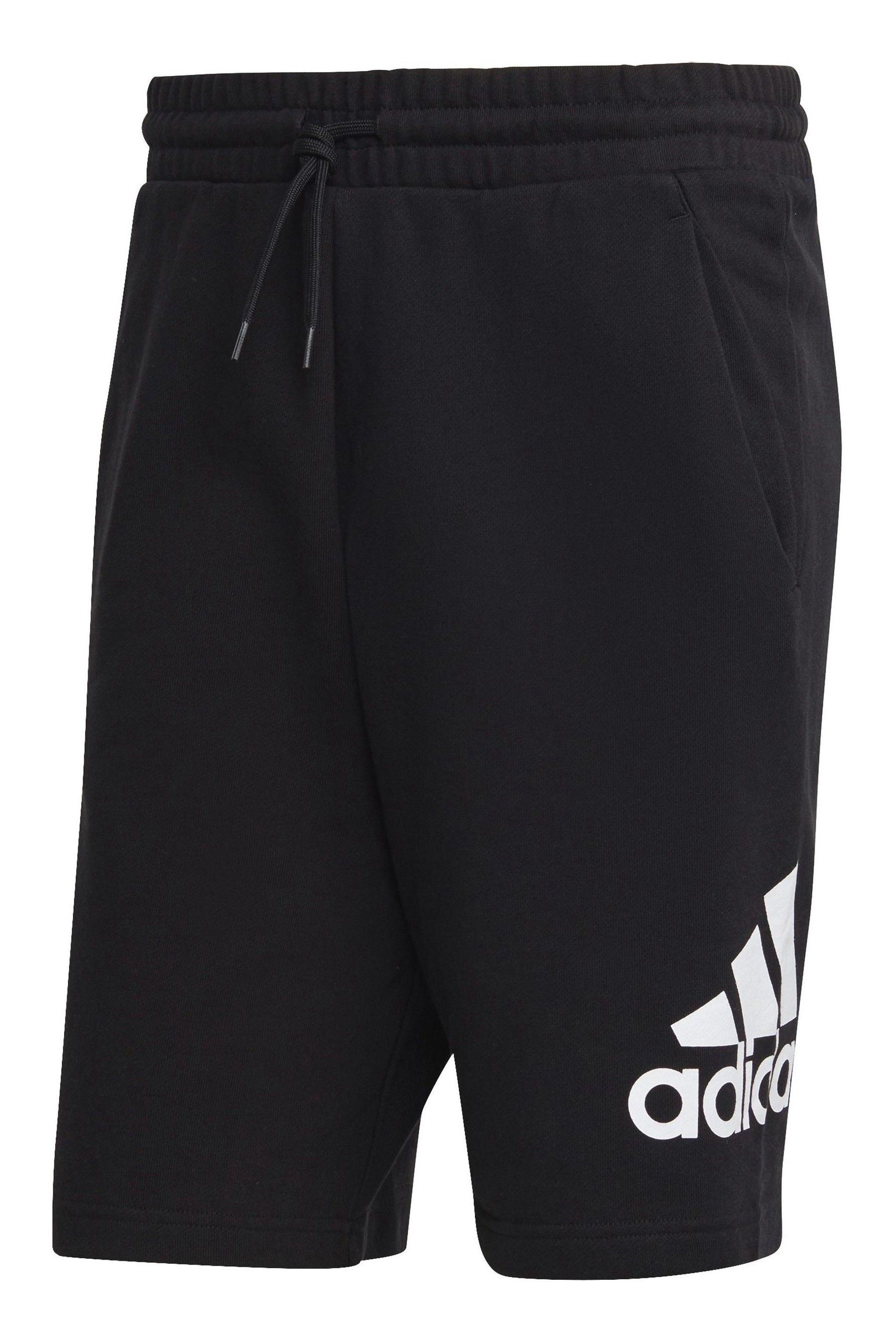 Buy adidas Black Essentials Big Logo French Terry 100 Cotton Shorts from Next Thailand