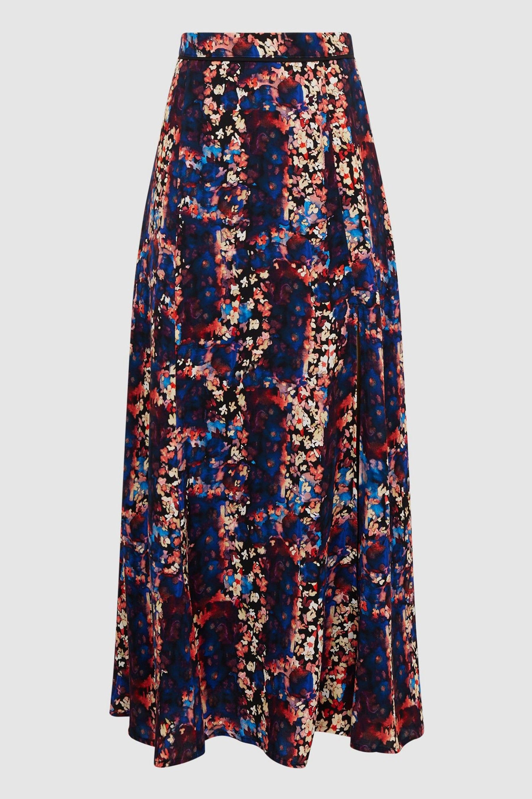 Buy Reiss Black Katia Abstract Floral Slip Skirt from Next USA