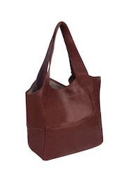 Pure Luxuries London Freer Leather Tote Bag - Image 5 of 6