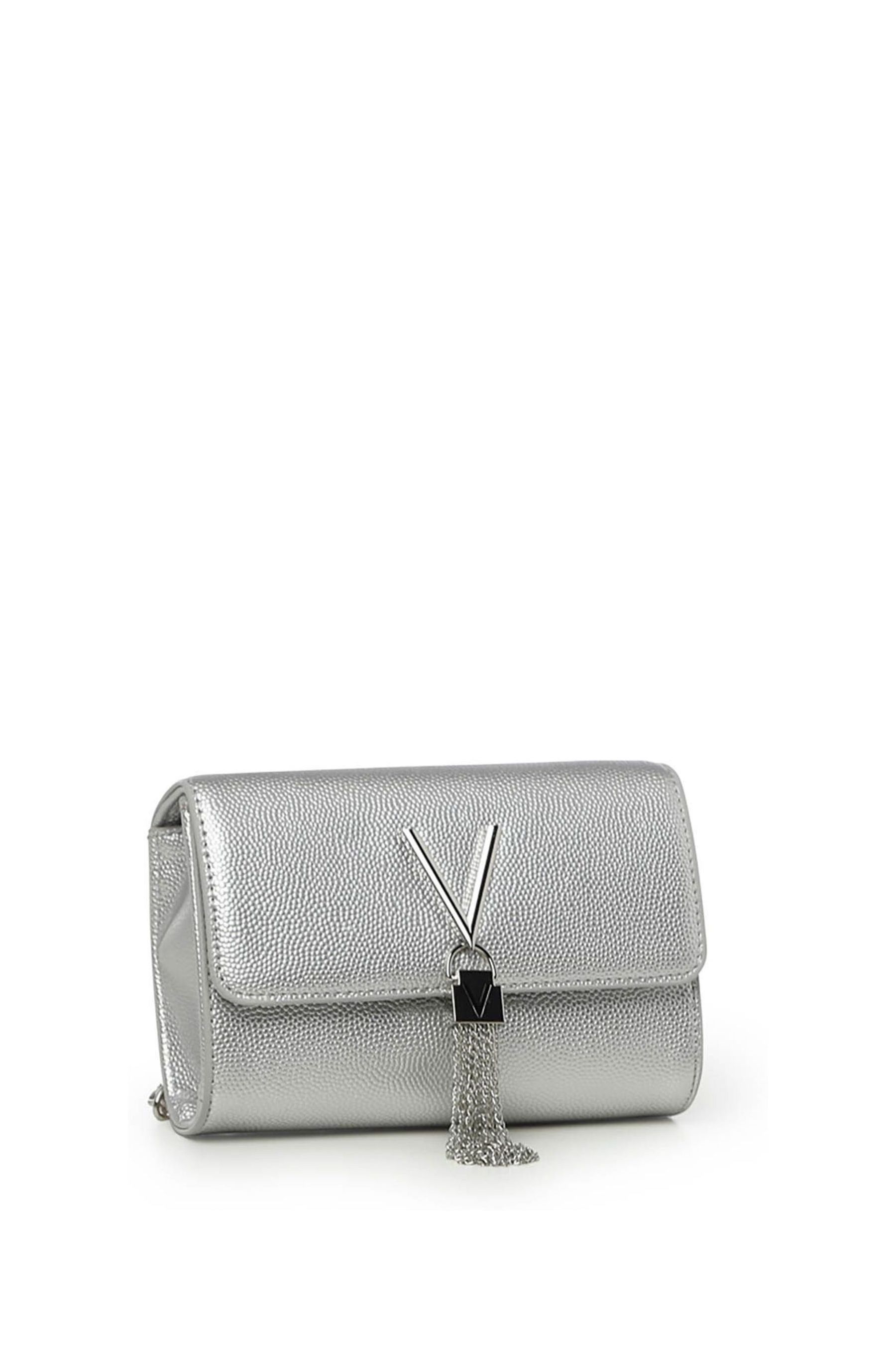Silver valentino bag store