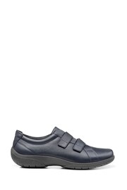 Hotter Leap II Wide Fit Blue Touch-Fastening Shoes - Image 1 of 4