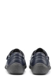 Hotter Leap II Wide Fit Blue Touch-Fastening Shoes - Image 3 of 4