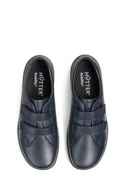 Hotter Leap II Wide Fit Blue Touch-Fastening Shoes - Image 4 of 4