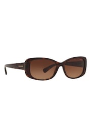 Coach Brown L156 Oval Sunglasses - Image 1 of 13