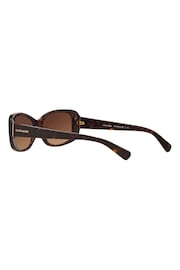 Coach Brown L156 Oval Sunglasses - Image 11 of 13