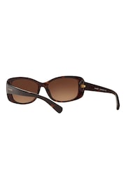 Coach Brown L156 Oval Sunglasses - Image 13 of 13