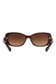 Coach Brown L156 Oval Sunglasses - Image 4 of 13