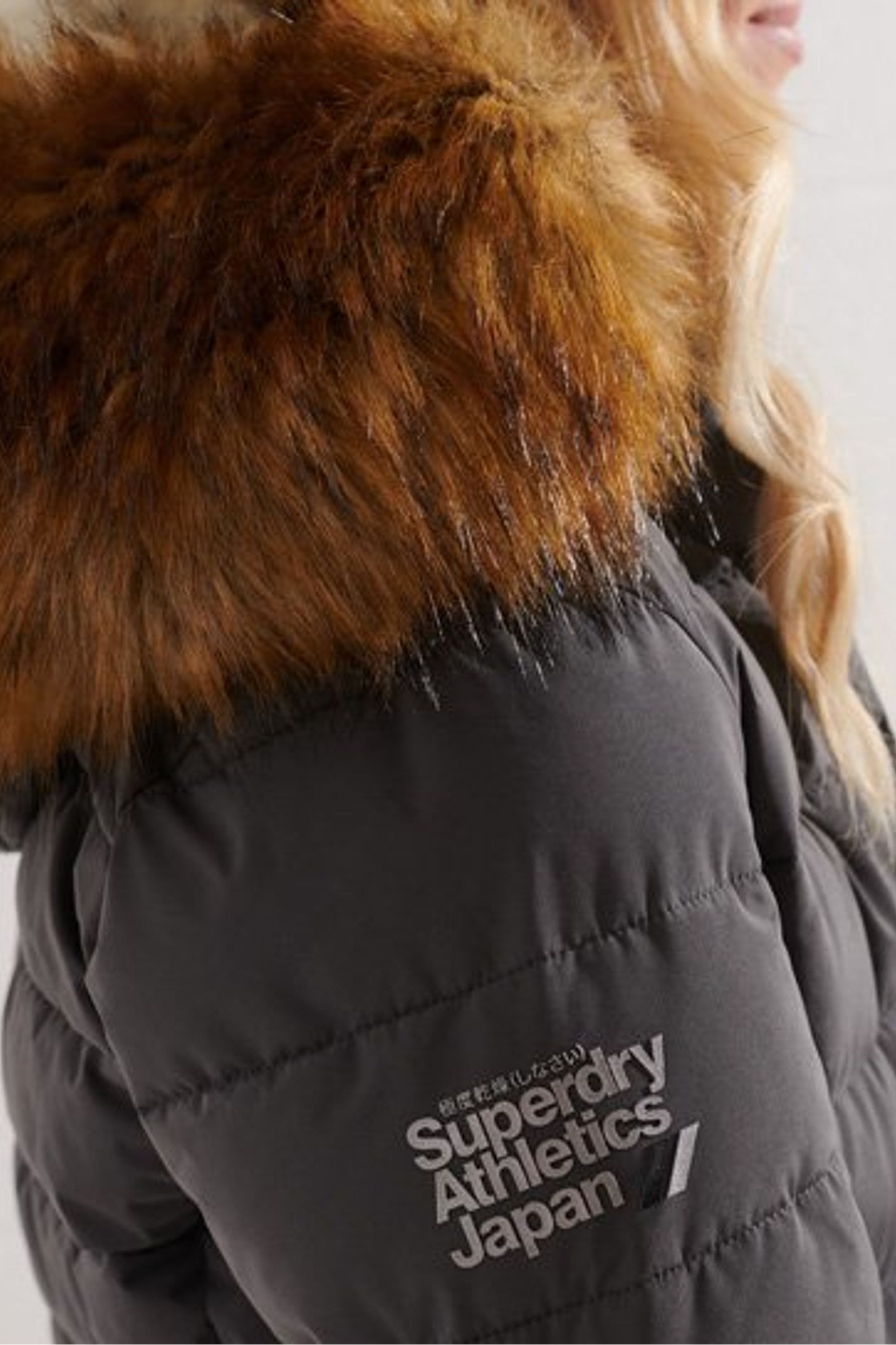 Superdry sport arctic tall puffer coat outlet