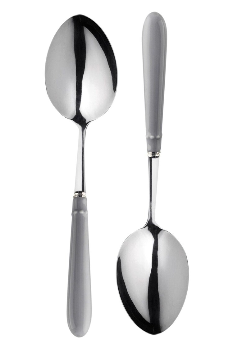 Mary Berry Set of 4 Grey Signature Serving Spoons - Image 2 of 3