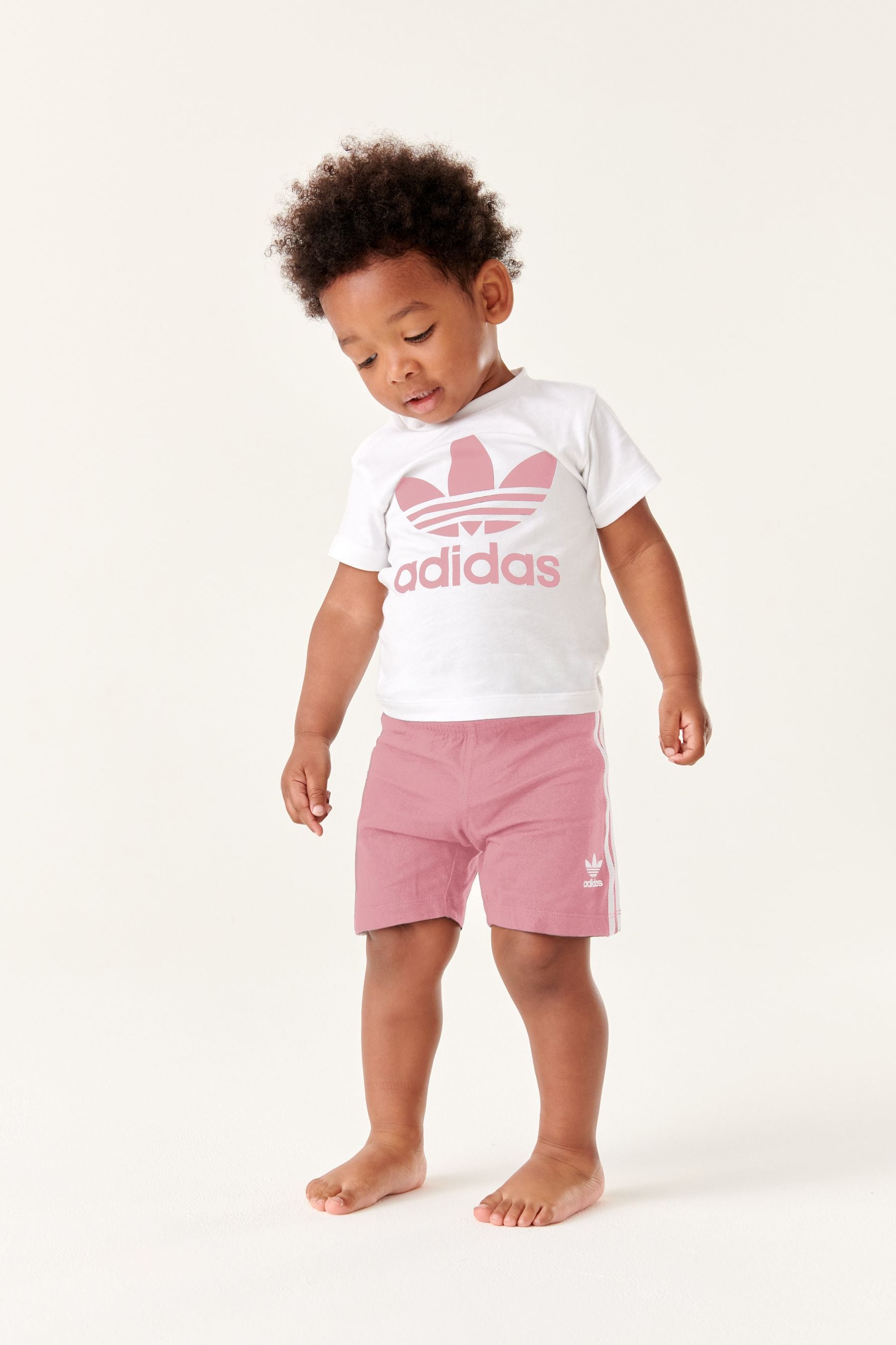 Infant adidas shorts and shirt top