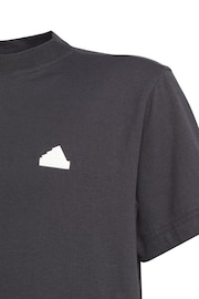 adidas Black Sportswear Future Icons 3-Stripes T-Shirt - Image 5 of 7