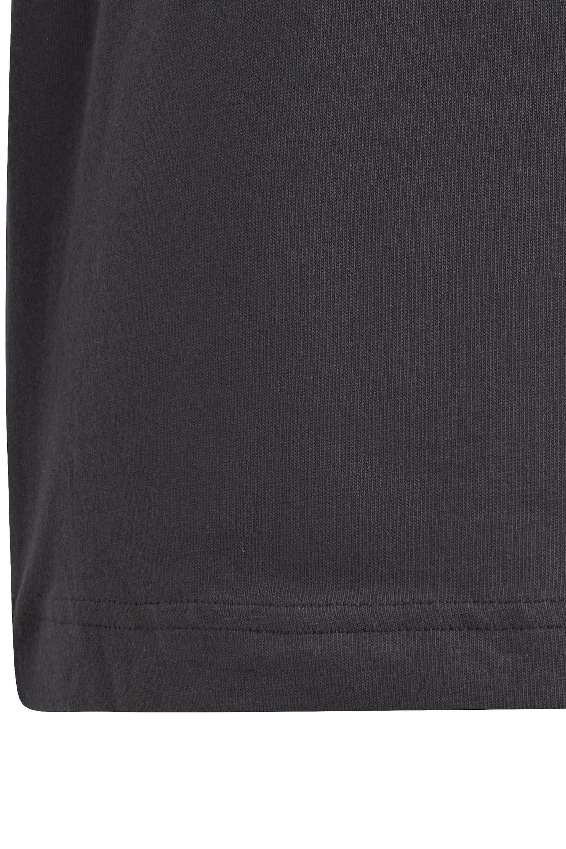adidas Black Sportswear Future Icons 3-Stripes T-Shirt - Image 7 of 7