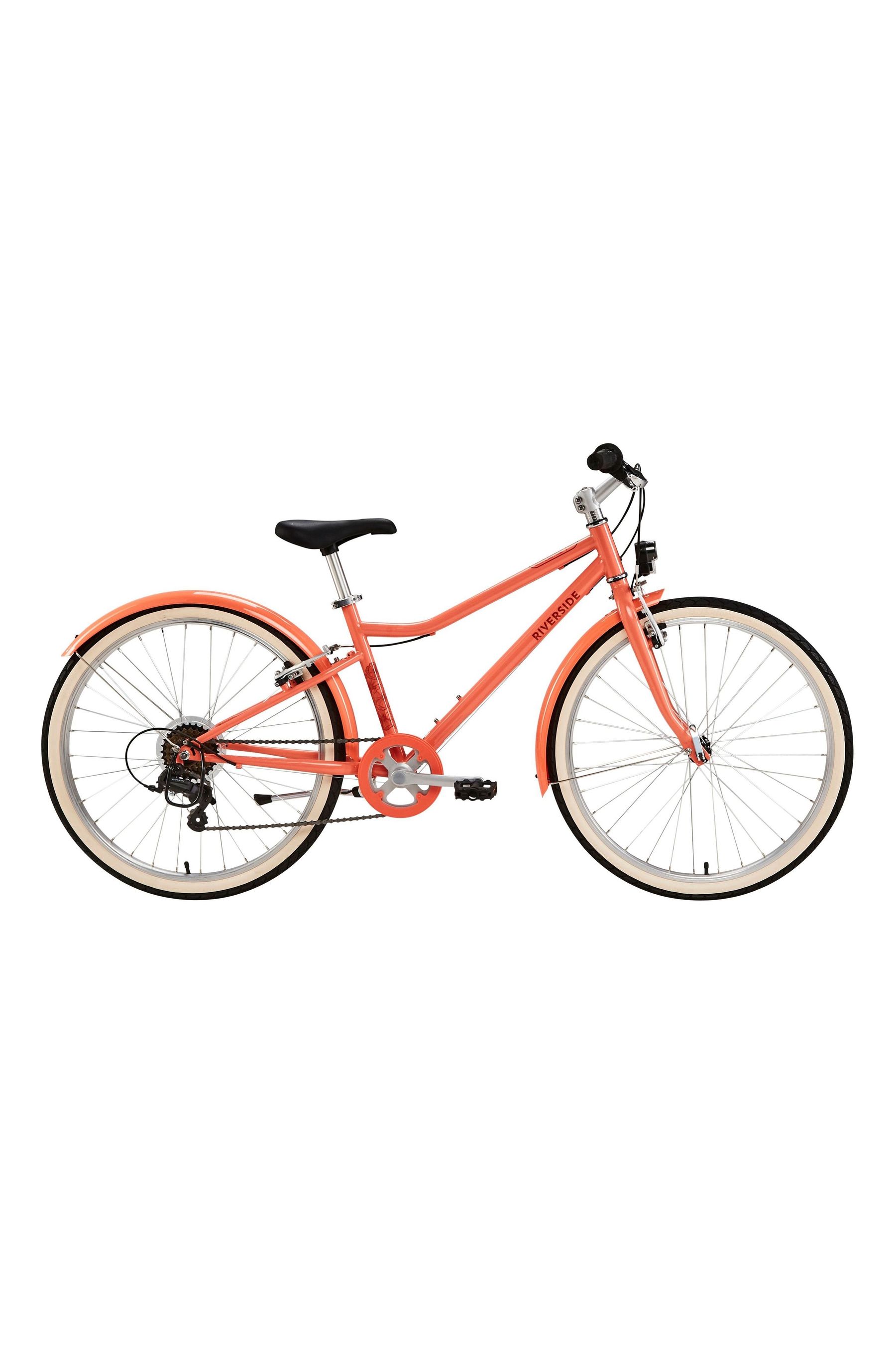 Buy Decathlon Kids Pink 24 Inch Hybrid Riverside 500 Bike from the Next UK online shop