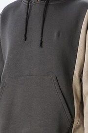 Religion Grey Relaxed Fit Hoodie - Image 6 of 6